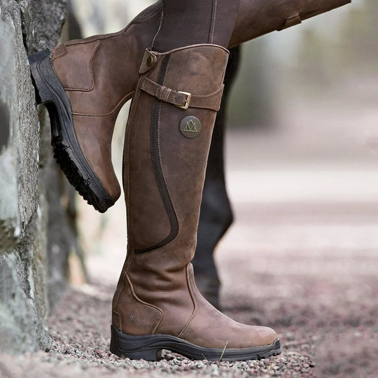Damen Kniehohe Outdoorstiefel | Klassisch