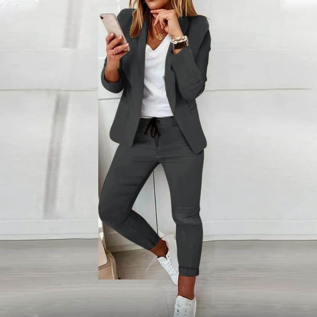 Damen Modernes Zweiteiler-Set | Stilvoll