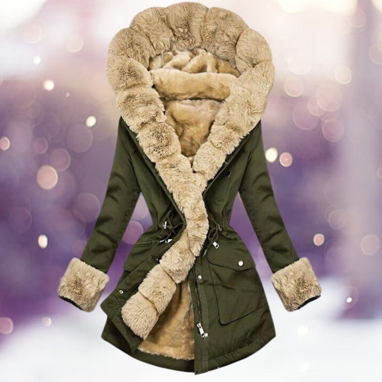 Damen Winterparka mit Kapuze | Moderne