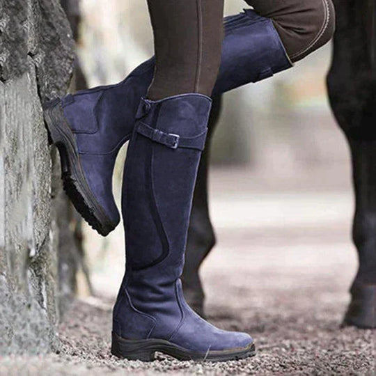 Damen Kniehohe Outdoorstiefel | Klassisch
